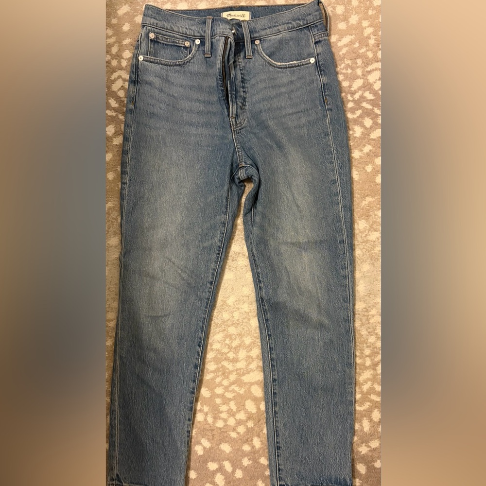 Madewell women’s perfect vintage jeans. Size 27